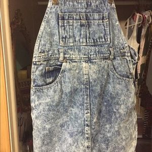 VINTAGE overall dress